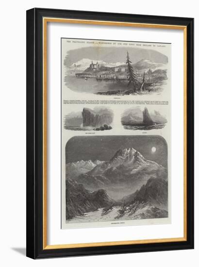 The Travelling Season, Wanderings by Our Own Gipsy from England to Lapland-Samuel Read-Framed Giclee Print