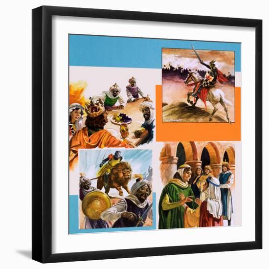 The Travels of Sir Isumbras-Andrew Howat-Framed Giclee Print