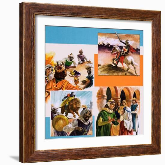 The Travels of Sir Isumbras-Andrew Howat-Framed Giclee Print