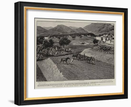 The Treachery in the Tochi Valley, the First Attack on the Camp-Henry Marriott Paget-Framed Giclee Print