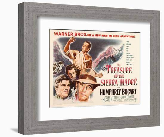 The Treasure of the Sierra Madre, 1948-null-Framed Giclee Print