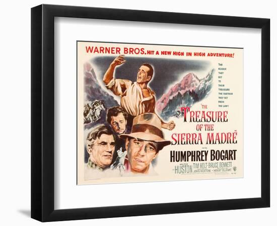 The Treasure of the Sierra Madre, 1948-null-Framed Giclee Print