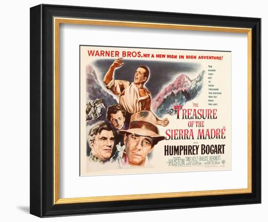 The Treasure of the Sierra Madre, 1948-null-Framed Giclee Print