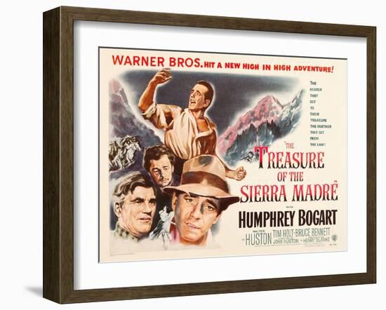 The Treasure of the Sierra Madre, 1948-null-Framed Giclee Print