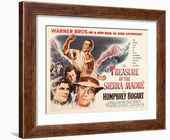 The Treasure of the Sierra Madre, 1948-null-Framed Giclee Print