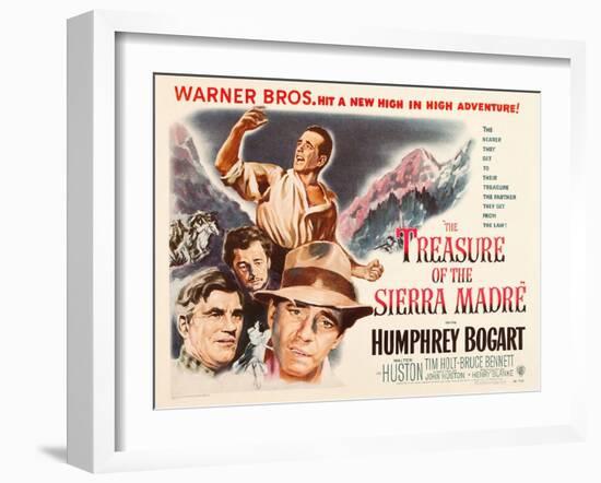 The Treasure of the Sierra Madre, 1948-null-Framed Giclee Print