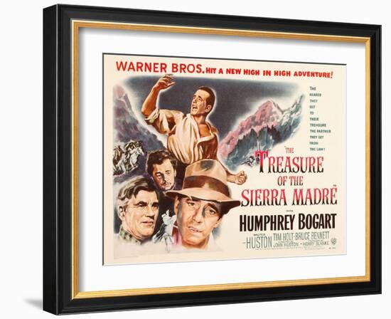 The Treasure of the Sierra Madre, 1948-null-Framed Giclee Print