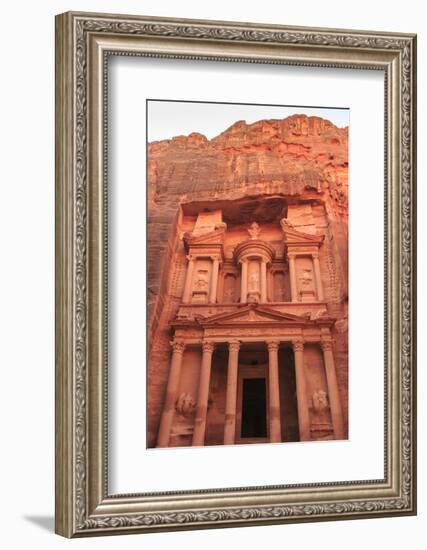 The Treasury (Al-Khazneh), Petra, UNESCO World Heritage Site, Jordan, Middle East-Eleanor Scriven-Framed Photographic Print