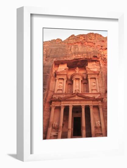The Treasury (Al-Khazneh), Petra, UNESCO World Heritage Site, Jordan, Middle East-Eleanor Scriven-Framed Photographic Print