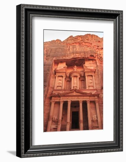 The Treasury (Al-Khazneh), Petra, UNESCO World Heritage Site, Jordan, Middle East-Eleanor Scriven-Framed Photographic Print