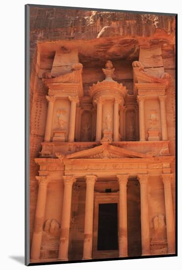 The Treasury (Al-Khazneh), Petra, UNESCO World Heritage Site, Jordan, Middle East-Eleanor Scriven-Mounted Photographic Print