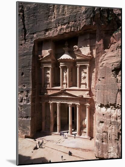 The Treasury, Dating from the 1st Century Bc, Carved by the Nabateans, Unesco World Heritage Site-Christopher Rennie-Mounted Photographic Print