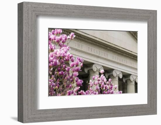 The Treasury Department Building in Washington, D.C., United States of America, North America-John Woodworth-Framed Photographic Print