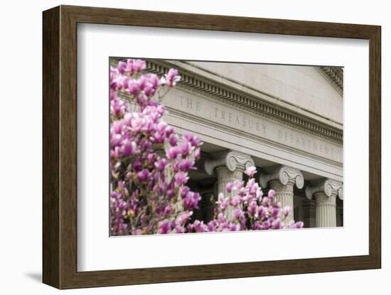 The Treasury Department Building in Washington, D.C., United States of America, North America-John Woodworth-Framed Photographic Print