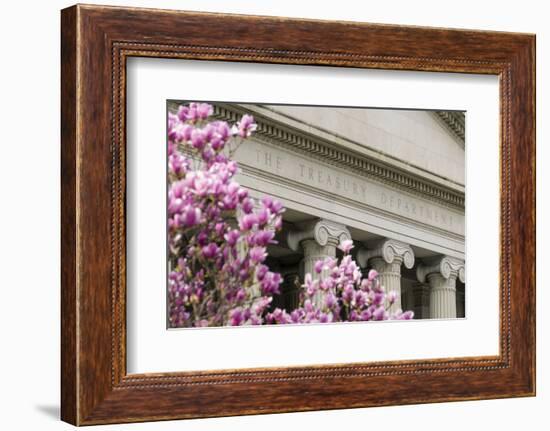 The Treasury Department Building in Washington, D.C., United States of America, North America-John Woodworth-Framed Photographic Print