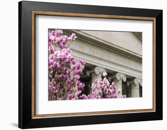 The Treasury Department Building in Washington, D.C., United States of America, North America-John Woodworth-Framed Photographic Print