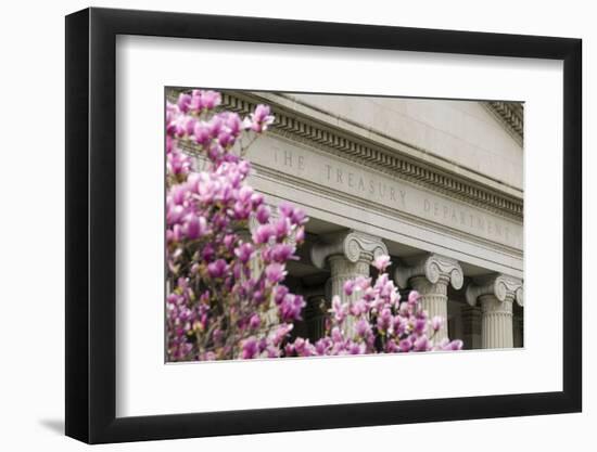 The Treasury Department Building in Washington, D.C., United States of America, North America-John Woodworth-Framed Photographic Print