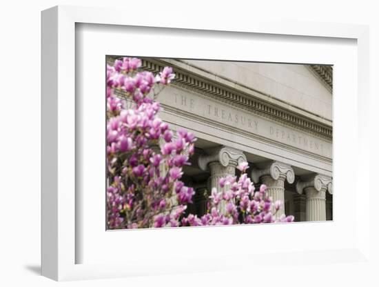 The Treasury Department Building in Washington, D.C., United States of America, North America-John Woodworth-Framed Photographic Print