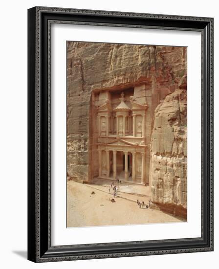 The Treasury, Petra, Jordan, Middle East-Julia Bayne-Framed Photographic Print