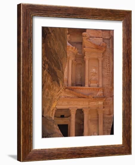 The Treasury, Petra, Jordan-Jon Arnold-Framed Photographic Print