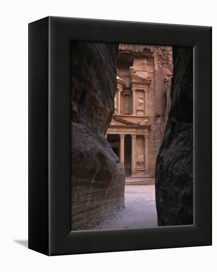 The Treasury, Petra, Jordan-Jon Arnold-Framed Premier Image Canvas