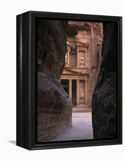 The Treasury, Petra, Jordan-Jon Arnold-Framed Premier Image Canvas