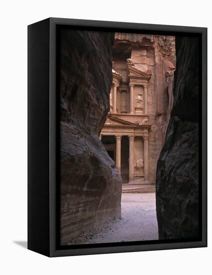 The Treasury, Petra, Jordan-Jon Arnold-Framed Premier Image Canvas