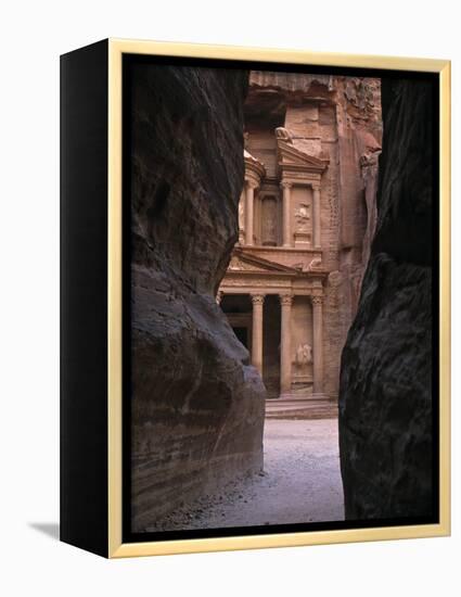 The Treasury, Petra, Jordan-Jon Arnold-Framed Premier Image Canvas