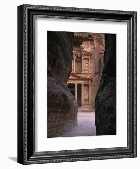 The Treasury, Petra, Jordan-Jon Arnold-Framed Photographic Print