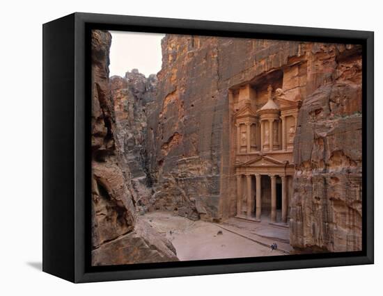 The Treasury, Petra, Jordan-Jon Arnold-Framed Premier Image Canvas