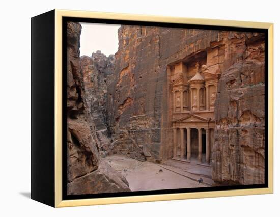 The Treasury, Petra, Jordan-Jon Arnold-Framed Premier Image Canvas