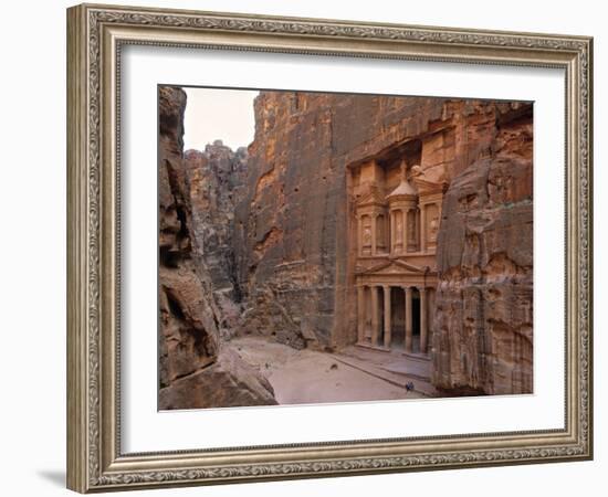 The Treasury, Petra, Jordan-Jon Arnold-Framed Photographic Print