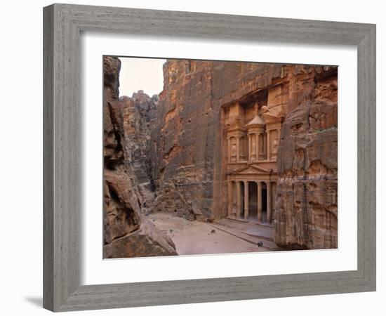 The Treasury, Petra, Jordan-Jon Arnold-Framed Photographic Print