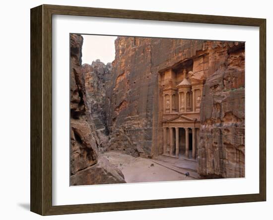 The Treasury, Petra, Jordan-Jon Arnold-Framed Photographic Print