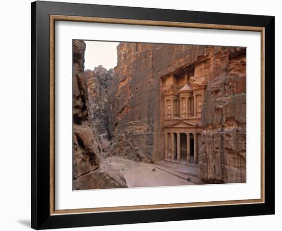 The Treasury, Petra, Jordan-Jon Arnold-Framed Photographic Print