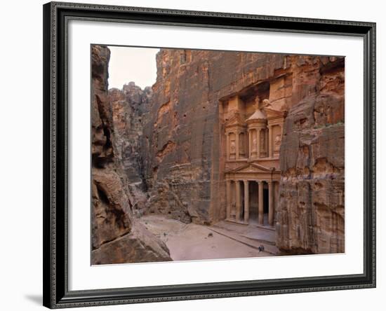 The Treasury, Petra, Jordan-Jon Arnold-Framed Photographic Print