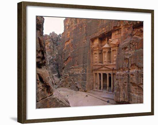 The Treasury, Petra, Jordan-Jon Arnold-Framed Photographic Print