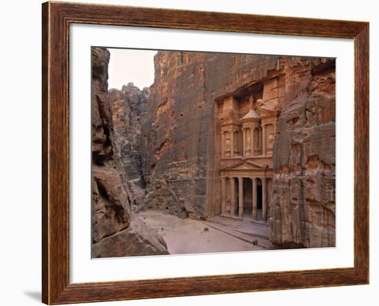 The Treasury, Petra, Jordan-Jon Arnold-Framed Photographic Print