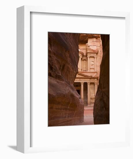 The Treasury, Petra, Jordan-Michele Falzone-Framed Photographic Print