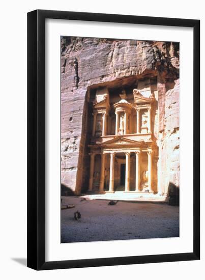 The Treasury, Petra, Jordan-Vivienne Sharp-Framed Photographic Print