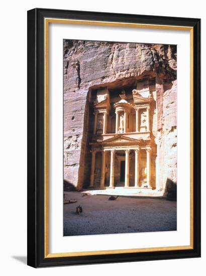 The Treasury, Petra, Jordan-Vivienne Sharp-Framed Photographic Print