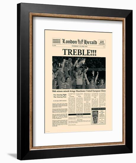 The Treble-The Vintage Collection-Framed Art Print