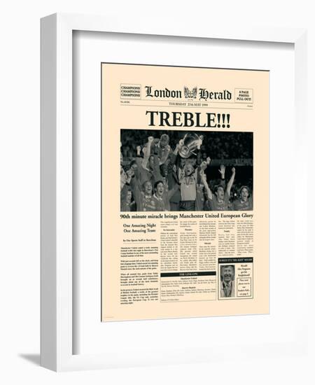 The Treble-The Vintage Collection-Framed Art Print