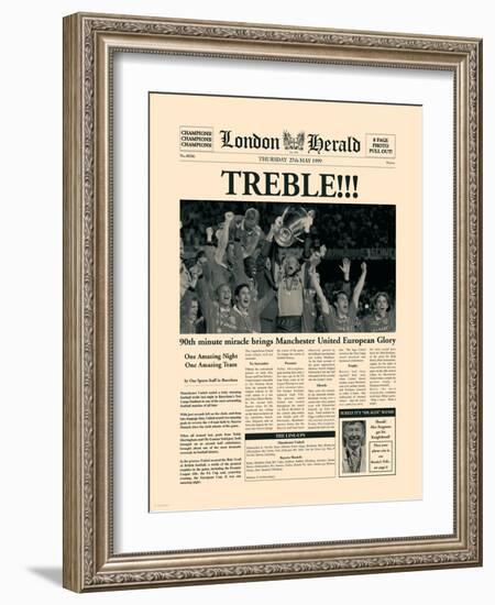 The Treble-The Vintage Collection-Framed Art Print