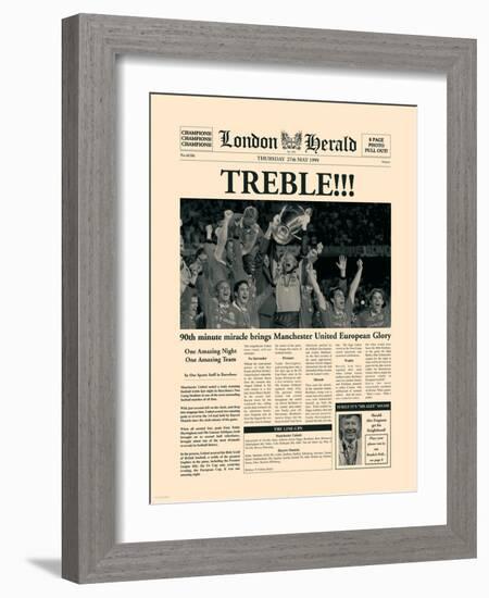 The Treble-The Vintage Collection-Framed Art Print