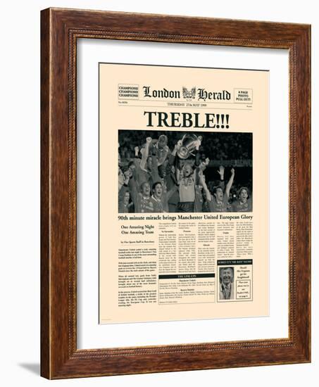 The Treble-The Vintage Collection-Framed Art Print