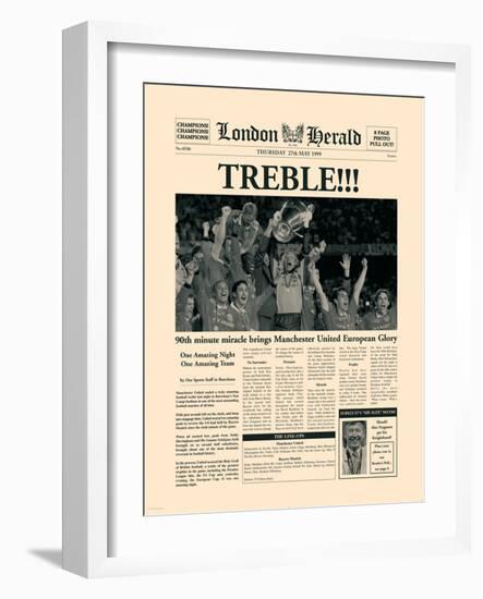 The Treble-The Vintage Collection-Framed Art Print