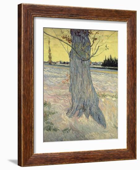 The Tree. Arles, September 1888-Vincent van Gogh-Framed Giclee Print