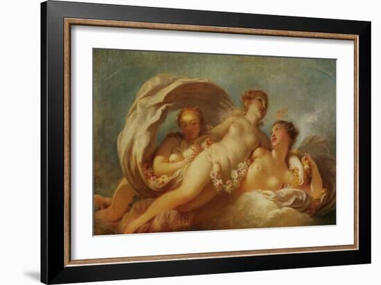 The Tree Graces-Jean-Honoré Fragonard-Framed Giclee Print