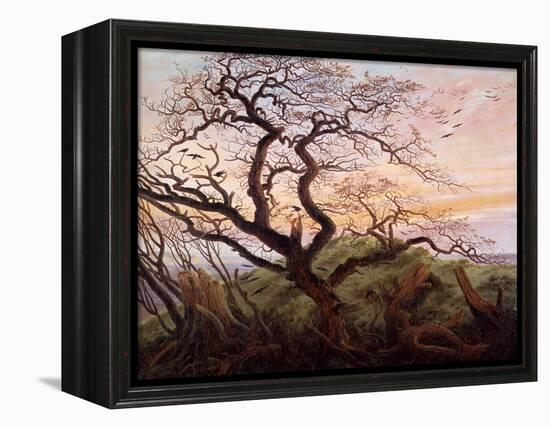 The Tree of Crows, 1822-Caspar David Friedrich-Framed Premier Image Canvas